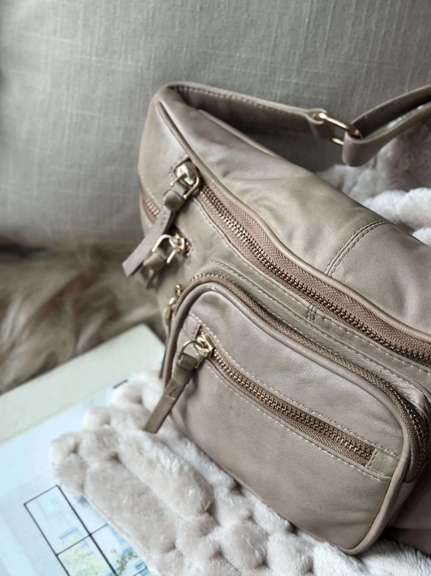 VIAMAJA Bumbag – VINTAGE beige Discount