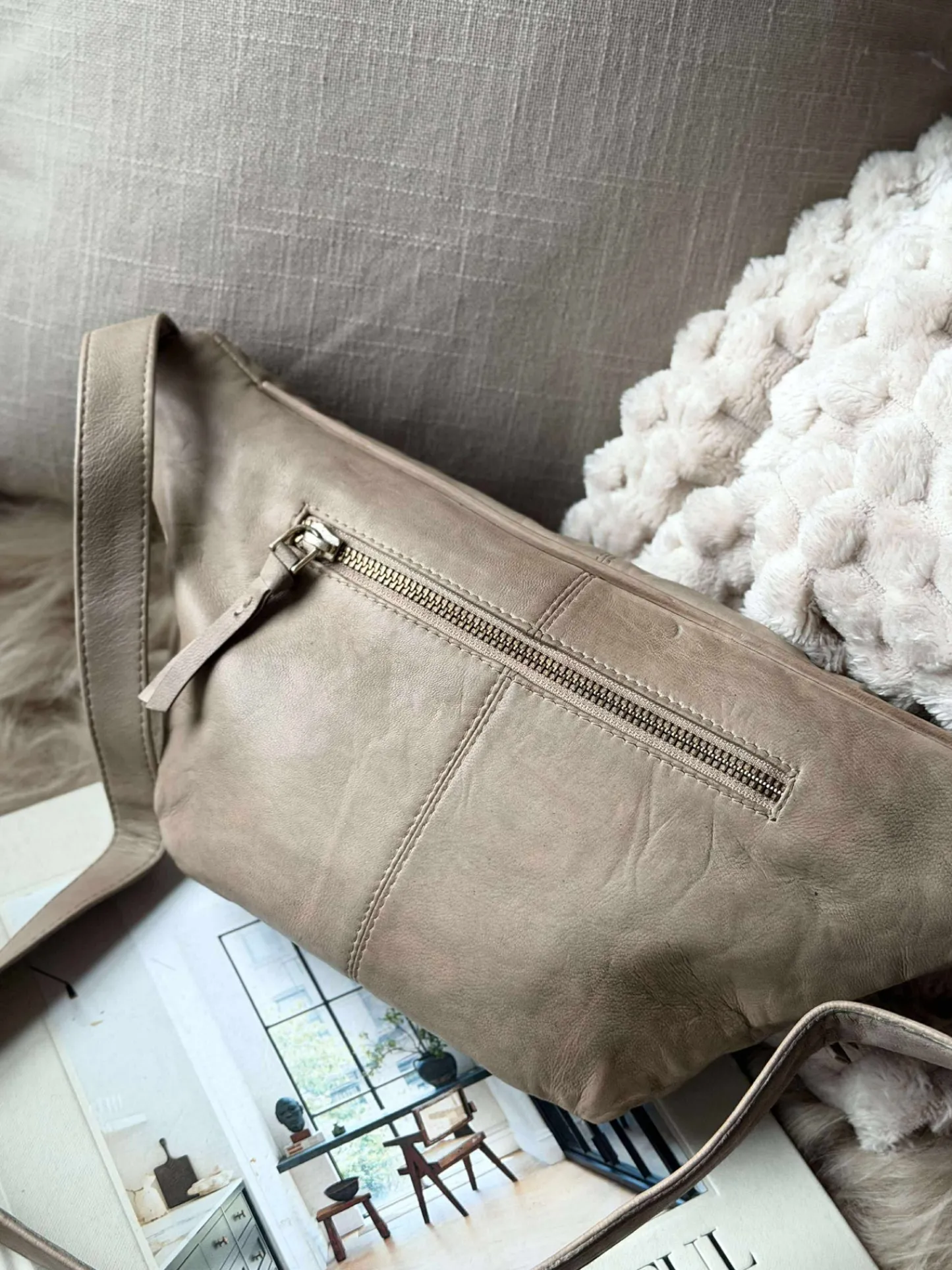 VIAMAJA Bumbag – VINTAGE beige Discount