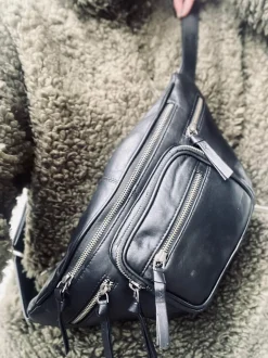 VIAMAJA Bumbag - VINTAGE Black / Gunmetal New