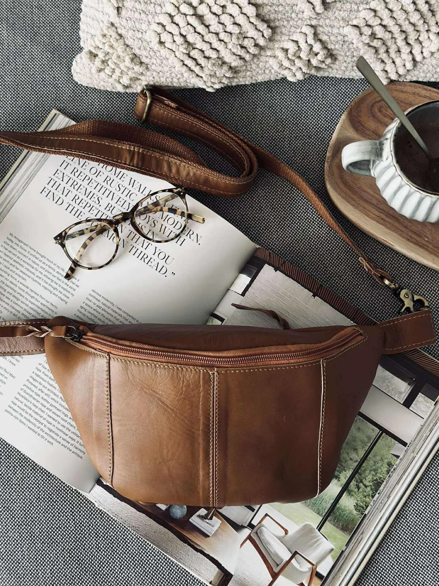 VIAMAJA Bumbag Anna - Cognac Sale