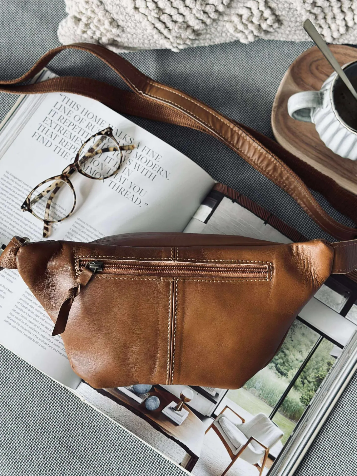 VIAMAJA Bumbag Anna - Cognac Sale