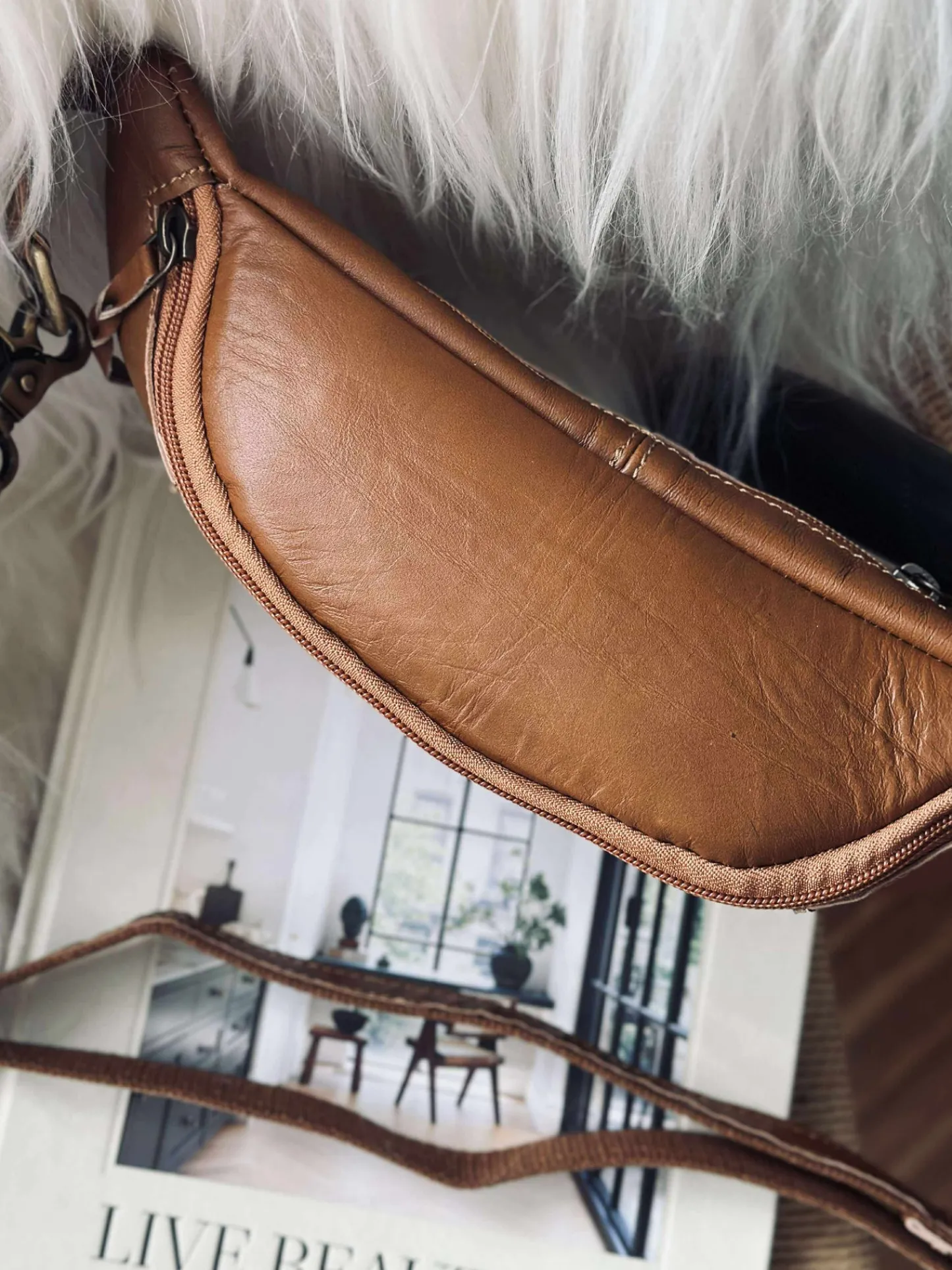 VIAMAJA Bumbag Anna - Cognac Sale