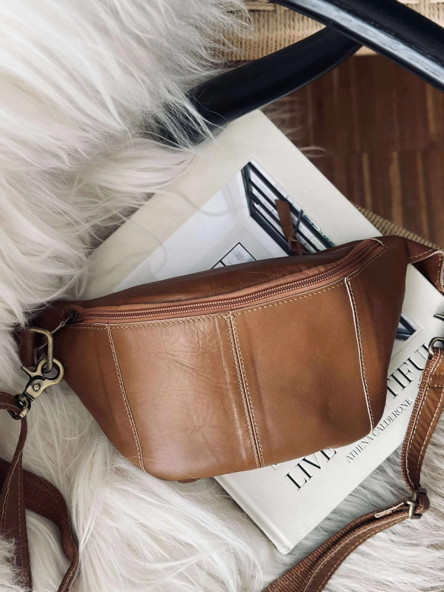VIAMAJA Bumbag Anna - Cognac Sale