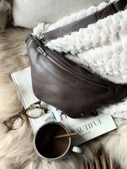 VIAMAJA Bumbag Aura - Dark taupe New