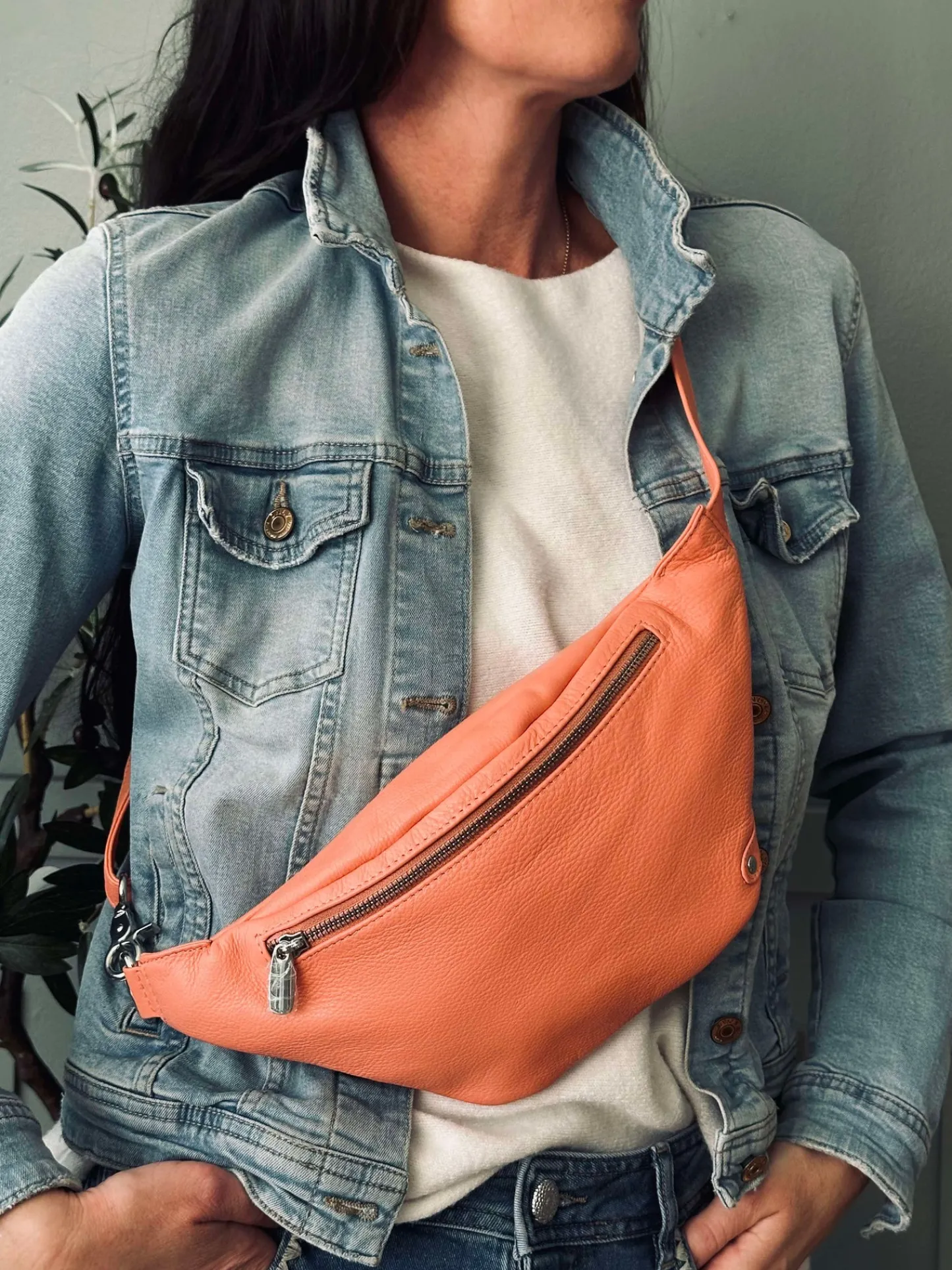 VIAMAJA Bumbag Aura - Soft Peach Clearance