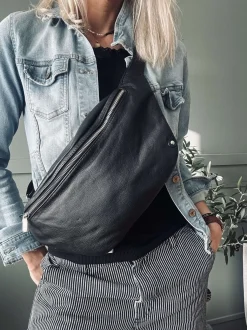 VIAMAJA Bumbag Aura Big Black Clearance