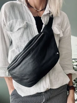 VIAMAJA Bumbag Aura Big Black Clearance