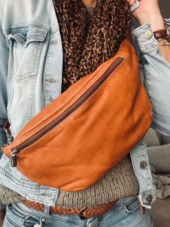 VIAMAJA Bumbag Aura Big Cognac