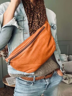 VIAMAJA Bumbag Aura Big Cognac