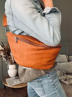 VIAMAJA Bumbag Aura Big Cognac