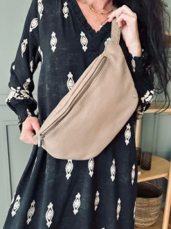 VIAMAJA Bumbag Aura Big Dusty Taupe Online