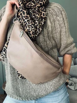 VIAMAJA Bumbag Aura Big Dusty Taupe Online