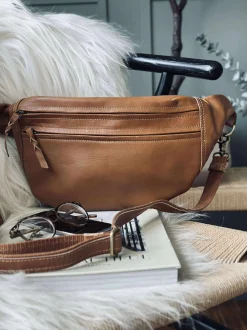 VIAMAJA Bumbag Big Selma - Cognac Best