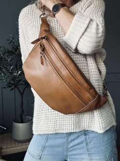 VIAMAJA Bumbag Big Selma - Cognac Best