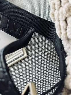 VIAMAJA Bumbag Black croco Hot