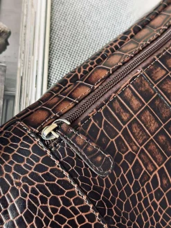 VIAMAJA Bumbag brown croco Best