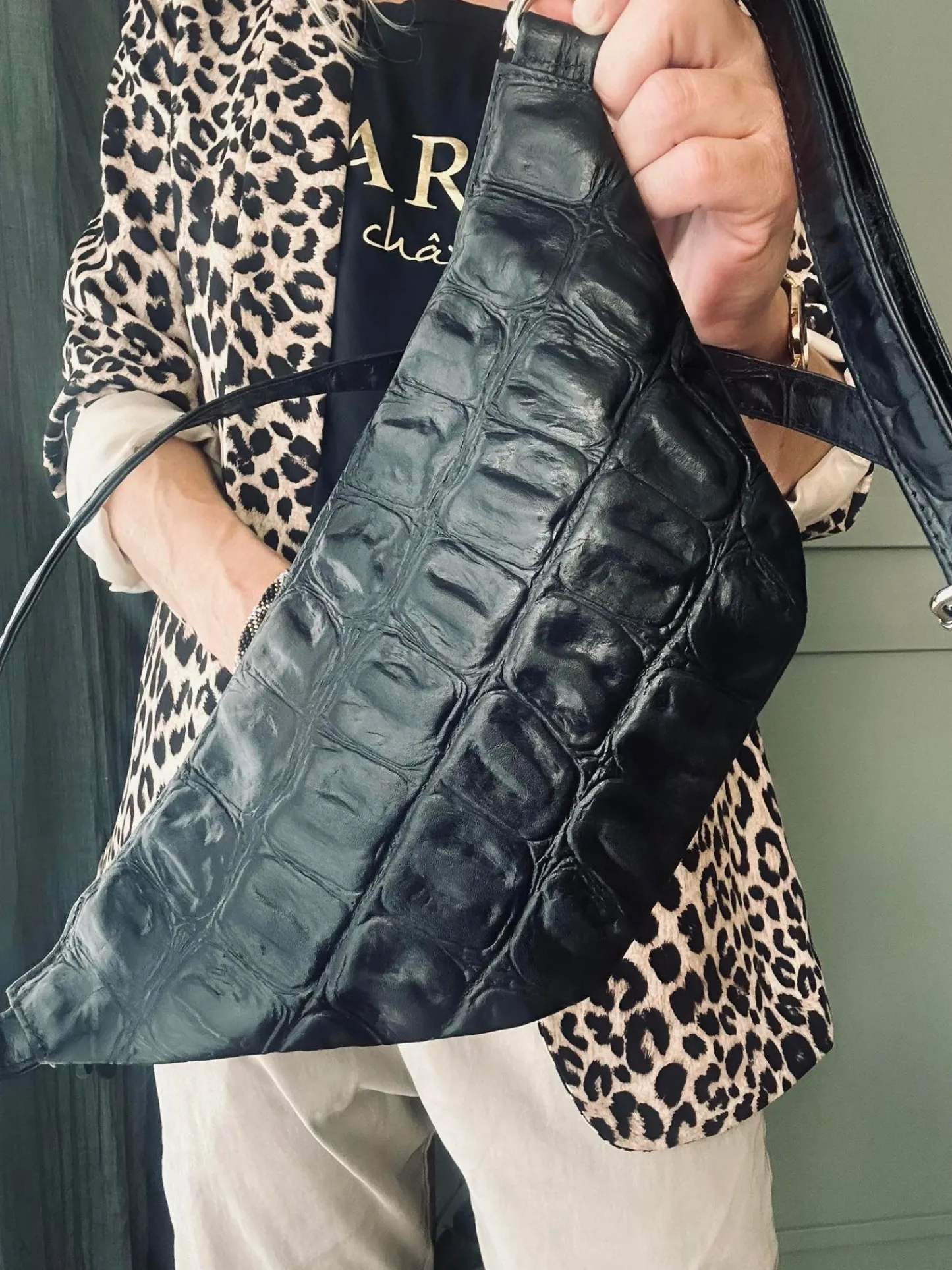 VIAMAJA Bumbag Croco deluxe Outlet