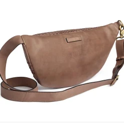 VIAMAJA Bumbag flettet kalveskind - Taupe Outlet