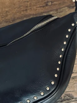 VIAMAJA Bumbag IRIS - Black / Gold Sale