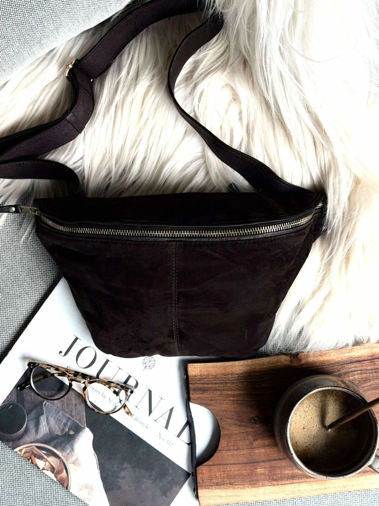 VIAMAJA Bumbag Julia Ruskind - Dark coffee Sale