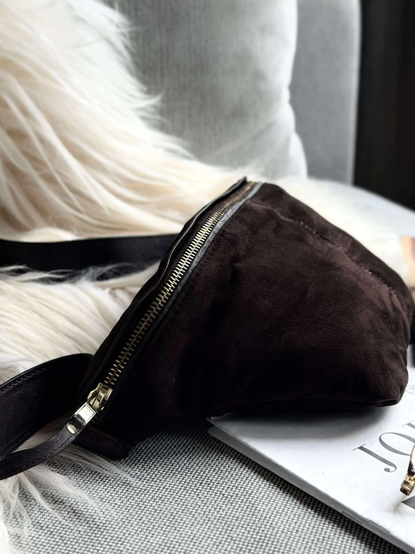 VIAMAJA Bumbag Julia Ruskind - Dark coffee Sale
