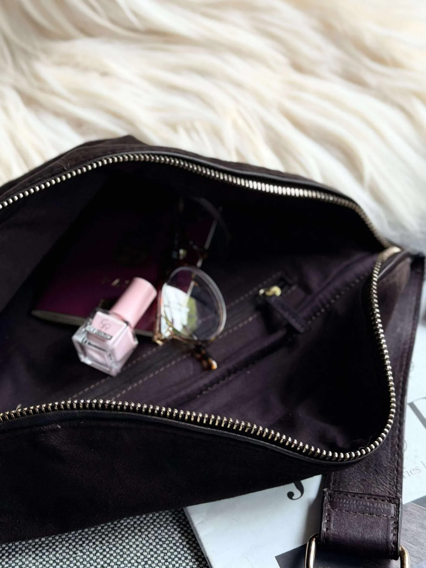 VIAMAJA Bumbag Julia Ruskind - Dark coffee Sale
