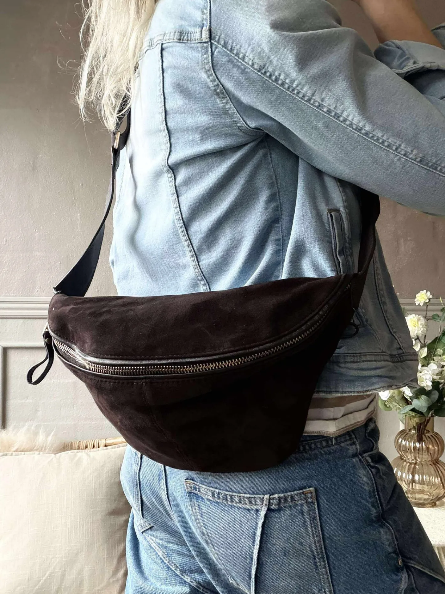 VIAMAJA Bumbag Julia Ruskind - Dark coffee Sale