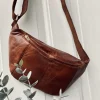 VIAMAJA Bumbag JUNE - Dark cognac