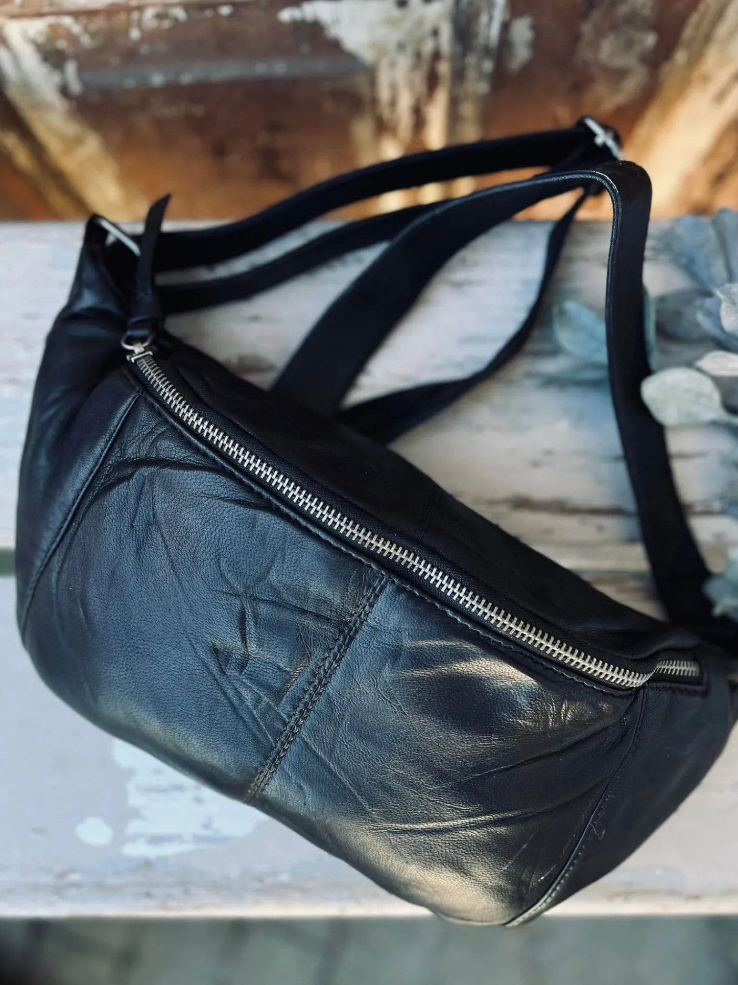 VIAMAJA Bumbag JUNE - BIG Black Hot