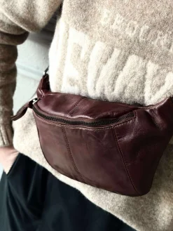 VIAMAJA Bumbag JUNE - New Dark cognac Hot