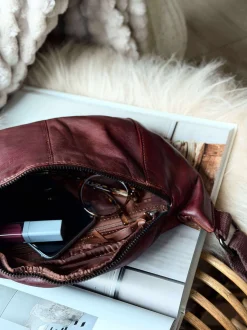 VIAMAJA Bumbag JUNE - New Dark cognac Hot