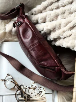 VIAMAJA Bumbag JUNE - New Dark cognac Hot