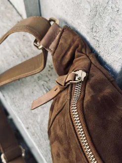 VIAMAJA Bumbag JUNE Ruskind - Caramel Outlet