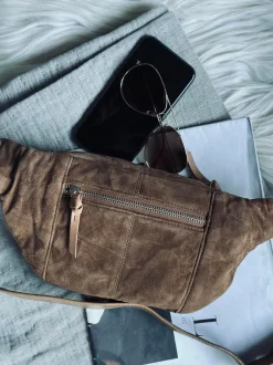 VIAMAJA Bumbag JUNE Ruskind - Caramel Outlet
