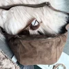 VIAMAJA Bumbag JUNE Ruskind - Nude brown Best