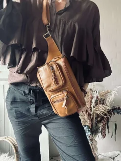 VIAMAJA Bumbag Kaya - Cognac