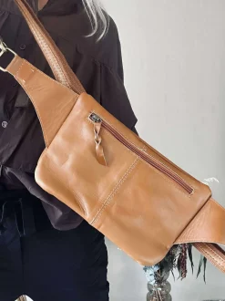 VIAMAJA Bumbag Kaya - Cognac