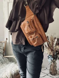 VIAMAJA Bumbag Kaya - Cognac flet Hot