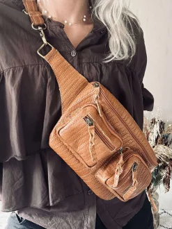 VIAMAJA Bumbag Kaya - Cognac flet Hot
