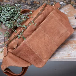 VIAMAJA Bumbag Large - Cognac Clearance