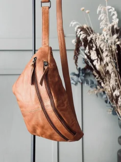 VIAMAJA Bumbag LOCK - Cognac Clearance