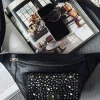 VIAMAJA Bumbag med nitter - Black Online