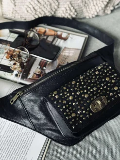 VIAMAJA Bumbag med nitter - Black Online
