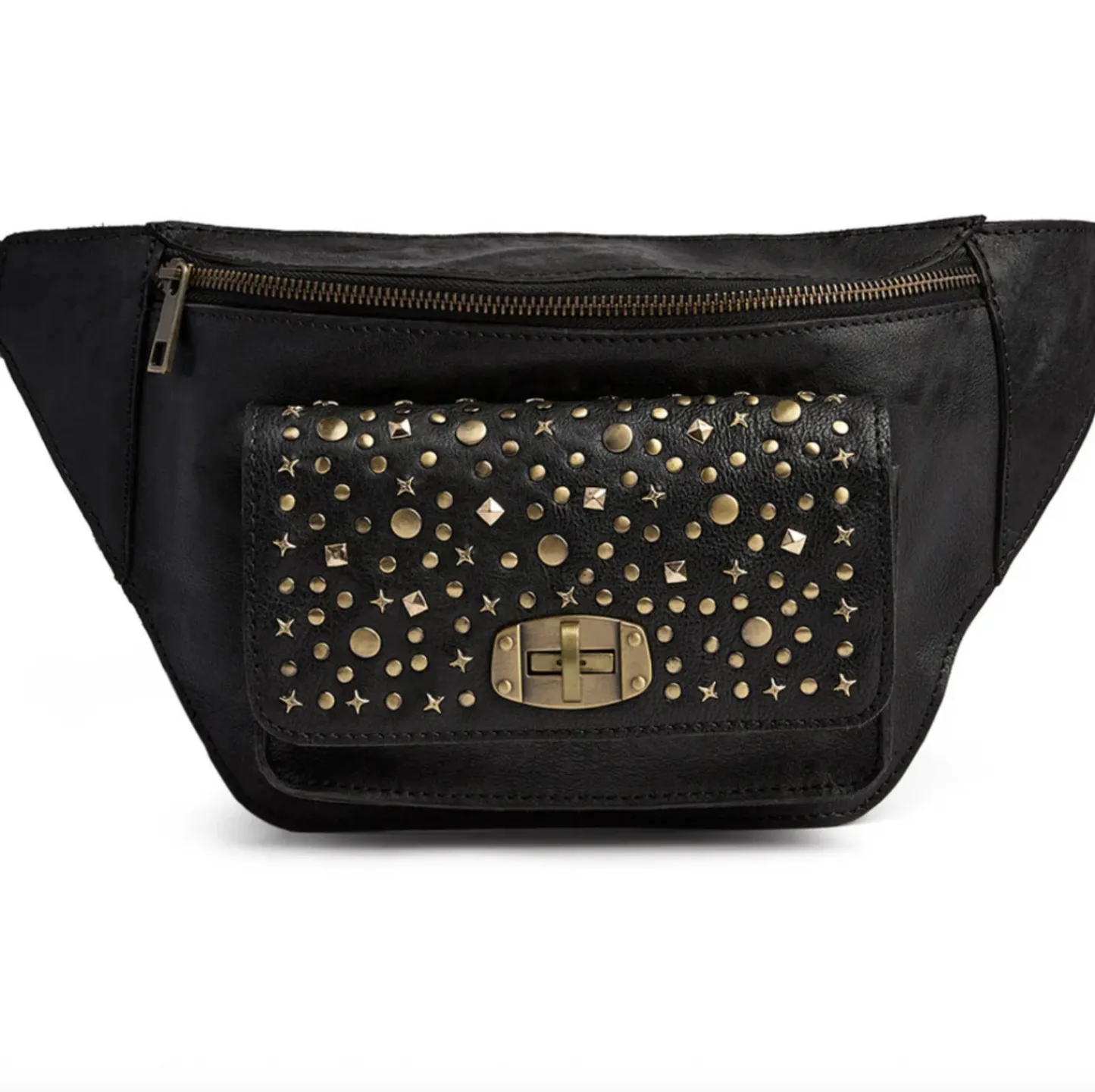 VIAMAJA Bumbag med nitter - Black Online