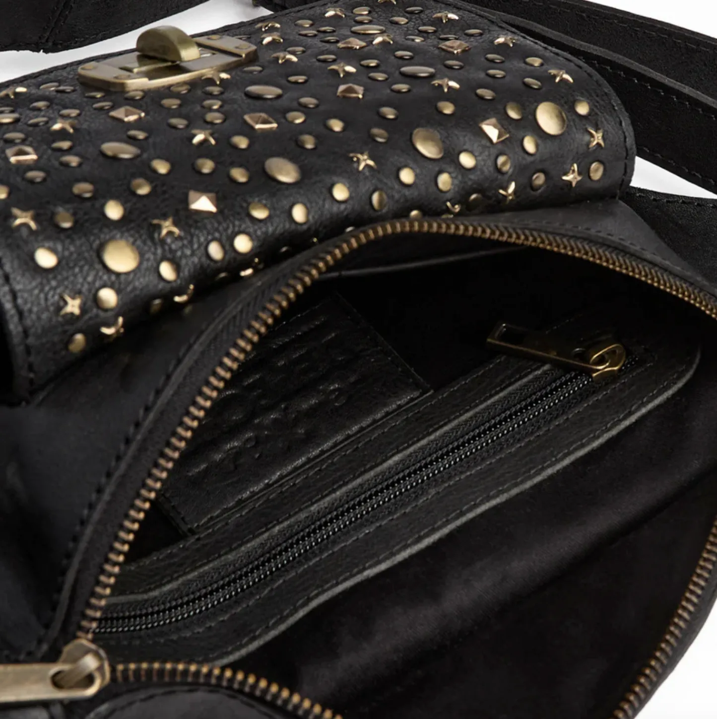 VIAMAJA Bumbag med nitter - Black Online