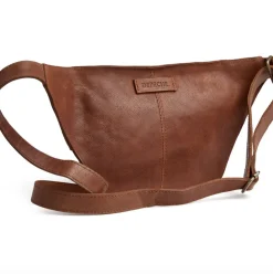 VIAMAJA Bumbag med nitter - Cognac Clearance