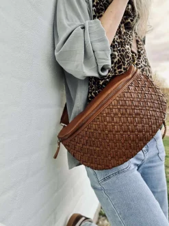 VIAMAJA Bumbag Mika cognac Clearance