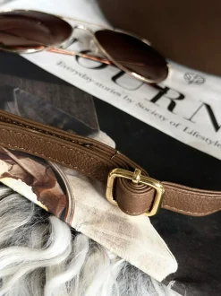 VIAMAJA Bumbag Misse - Coffee / Gold