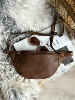 VIAMAJA Bumbag Misse - Coffee / Silver Clearance