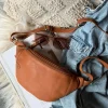 VIAMAJA Bumbag Misse - Cognac / Silver New